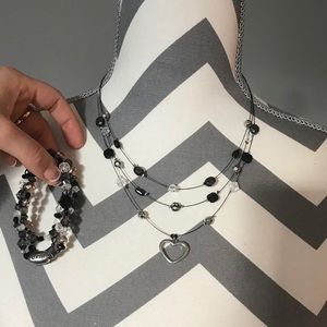 Aeropostale Necklace and Bracelet Set